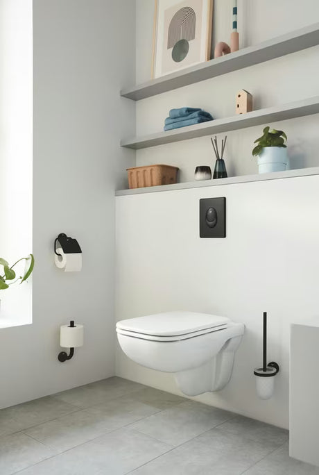 Grohe Start držač rezervnih toaletnih rola u mat crnoj boji sa skrivenim pričvršćenjem