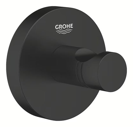Kromirani metalni kukica Grohe Start Accessories sa skrivenim pričvršćenjem.