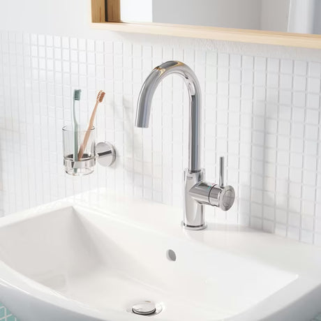 Kromirana miješalica za sudoper Grohe Start Classic s ručicom za upravljanje i zakretnim izljevom