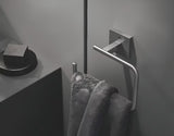 Držač ručnika Grohe Start Cube Accessories u izvedbi supersteel sa skrivenim pričvršćenjem