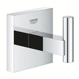 Metalni kukica Grohe Start Cube Accessories u krom izvedbi sa skrivenim pričvršćenjem.