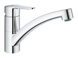 Kromirana jednoručna baterija miješalica za sudoper Grohe Start Eco s niskim zakretnim izljevom