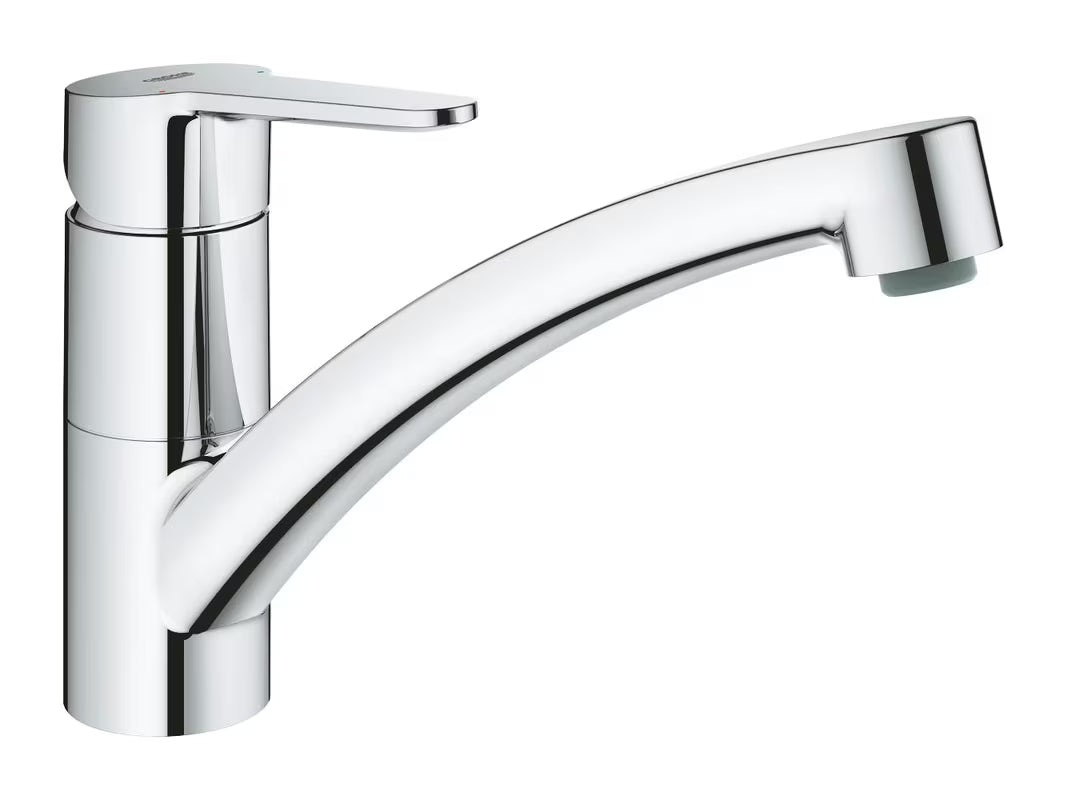 Kromirana jednoručna baterija miješalica za sudoper Grohe Start Eco s niskim zakretnim izljevom