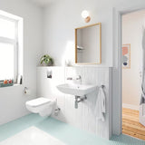 Grohe Start Edge Ceramic Bundle viseća WC školjka bez sustava za ispiranje s wc daskom soft Close