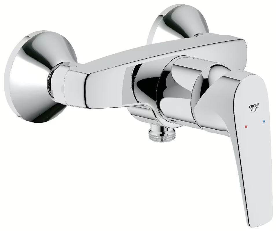 Zidna jednoručna baterija miješalica za tuš Grohe Start Flow u krom izvedbi