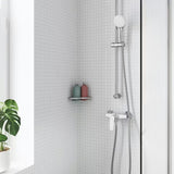 Zidna jednoručna baterija miješalica za tuš Grohe Start Flow u krom izvedbi
