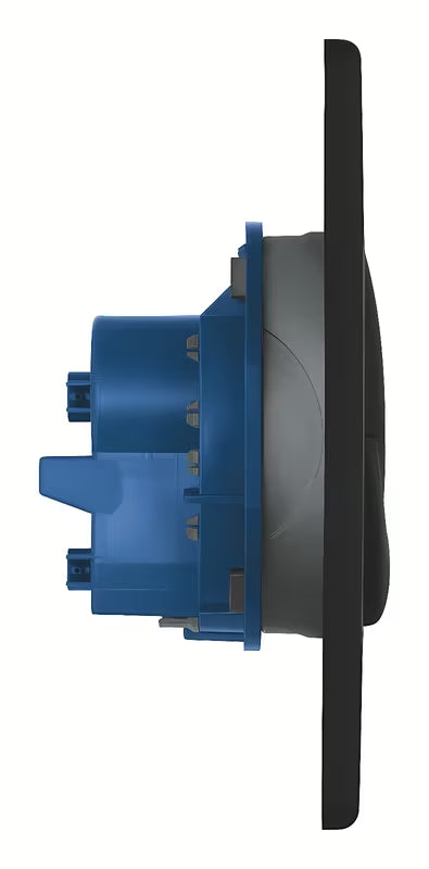 Tipka za Aktiviranje Grohe Start u mat crnoj boji phantom black pro dvokoličinsko ispiranje i start/stop