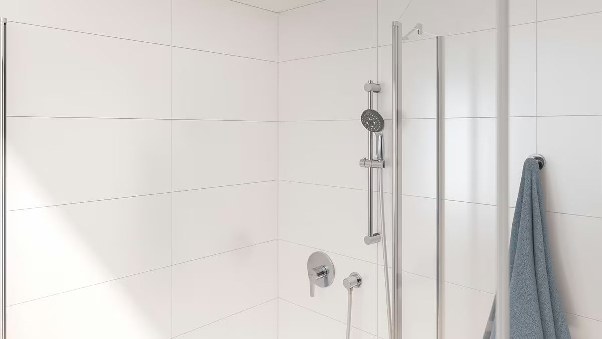 Grohe Start podžbukna miješalica za tuš u kromiranoj izvedbi s ručicom