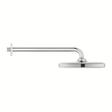 Kromirana nadglavni tuš Grohe Tempesta 250 Cube sa zidnim nosačem tuša i mlazom Rain