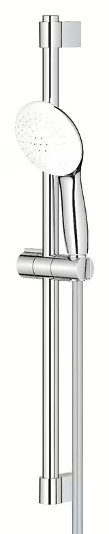 Kromirani tuš set Grohe Tempesta s tehnologijama Water Saving i DreamSpray pro ravnomjeran mlaz vode.