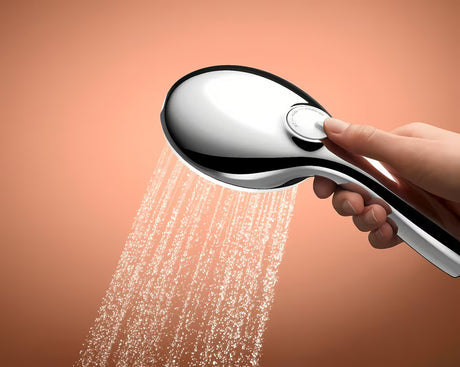 Grohe Tempesta set za kadu u krom izvedbi s ručnim tušem Tempesta 110, crijevom Relexaflex 1250 mm i zidnim držačem.