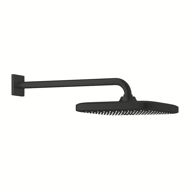 Grohe Tempesta Cube nadglavni tuš s držačem u mat crnoj boji