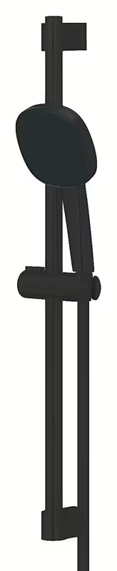 Mat crni tuš set Grohe Tempesta Cube s ručnim tušem, šipkom i crijevom