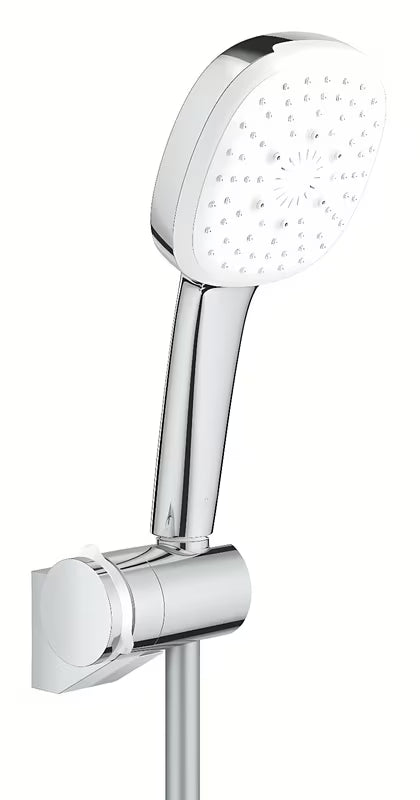 Grohe Tempesta Cube kadna tuš set u krom izvedbi s ručnim tušem, crijevom 1750 mm i zidnim držačem