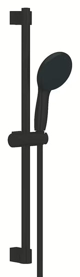 Tuš set Grohe Tempesta 110 u mat crnoj izvedbi s ručnim tušem, tuš šipkom i crijevom