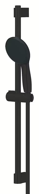 Tuš set Grohe Tempesta 110 u mat crnoj izvedbi s ručnim tušem, tuš šipkom i crijevom