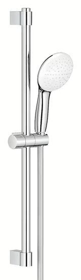 Kromirani tuš set Grohe Tempesta s ručnim tušem, tuš šipkom i crijevom