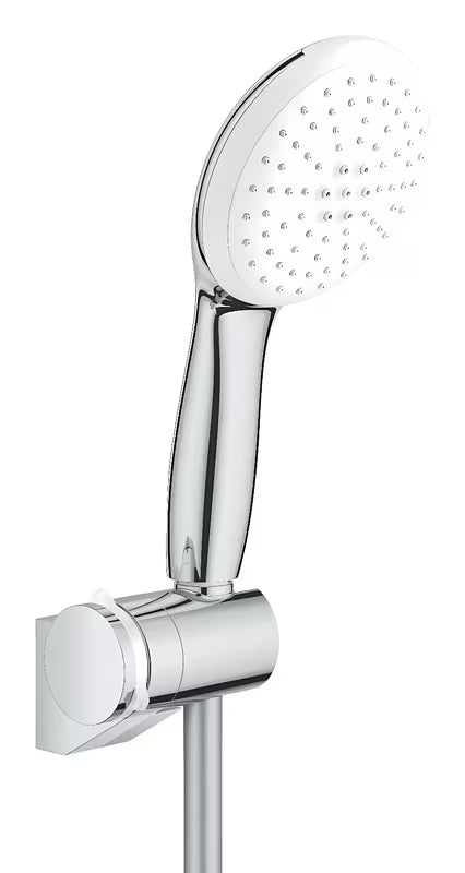 Kromirana zidna miješalica za kadu tuš set Grohe Tempesta s ručnim tušem Tempesta 110, crijevom 1750 mm i zidnim držačem