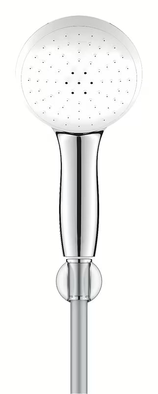 Grohe Tempesta set za kadu u krom izvedbi s ručnim tušem Tempesta 110, crijevom Relexaflex 1250 mm i zidnim držačem.