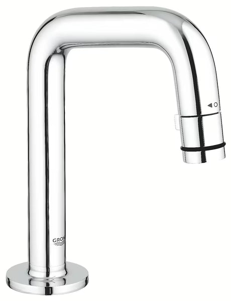 Kromirani ventil za umivaonik Grohe Universal s kompaktnim dizajnom i zakretnim završetkom izljeva