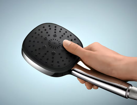 Ručni tuš Grohe Vitalio Comfort u krom izvedbi s tri vrste mlaza Rain, Jet i Massage