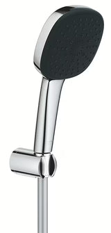 Kromirani set za kadu Grohe Vitalio Comfort s ručnim tušem s 3 vrste mlaza, držačem i crijevom 1750 mm.