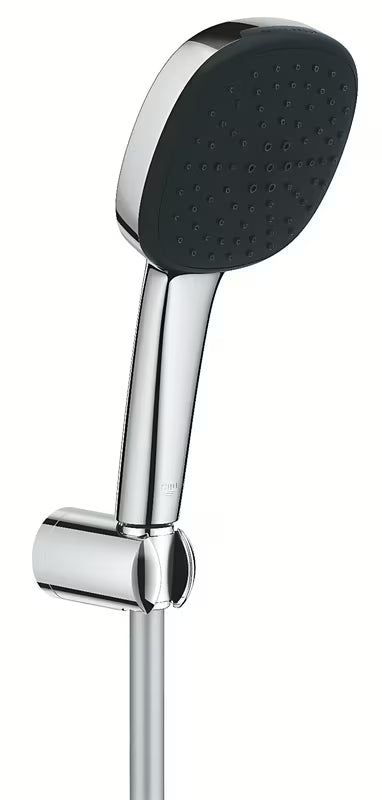 Set za Kadu Grohe Vitalio Comfort u krom izvedbi s ručnim tušem 110 mm, držačem i tuš crijevom 1750 mm