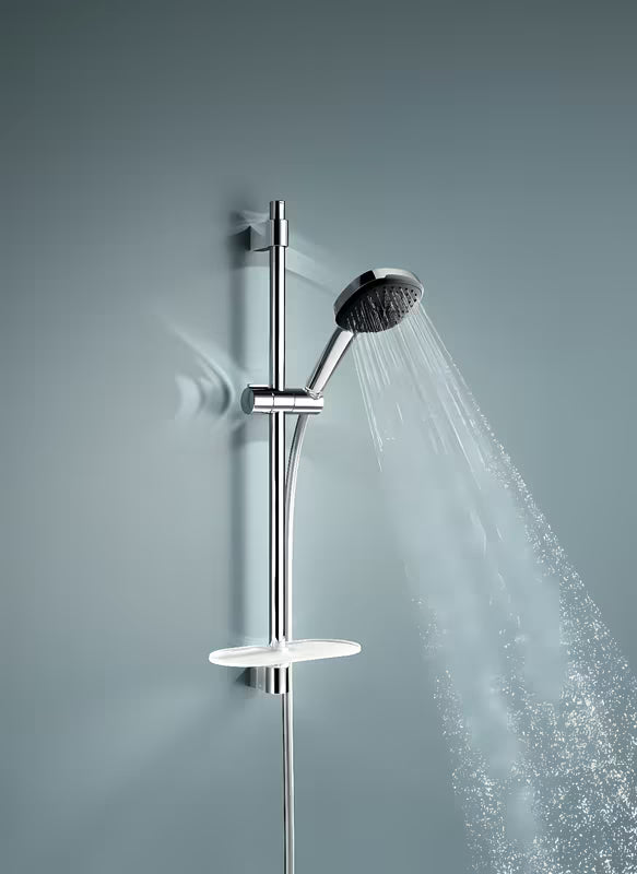 Grohe Vitalio Comfort kromirani tuš set s ručnim tušem, šipkom, crijevom i policom