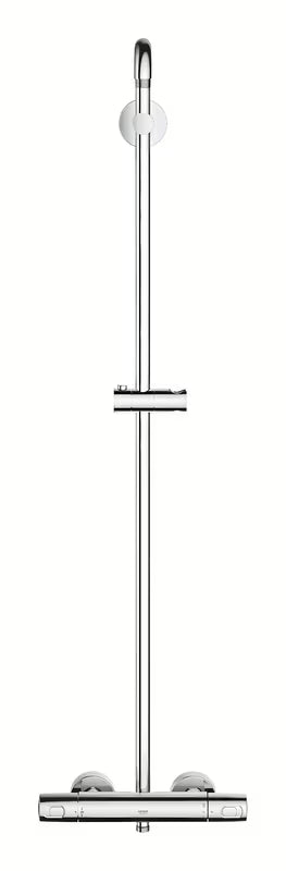 Tuš sustav Grohe Vitalio Joy XXL 310 s termostatom u krom izvedbi, s nadglavnim i ručnim tušem