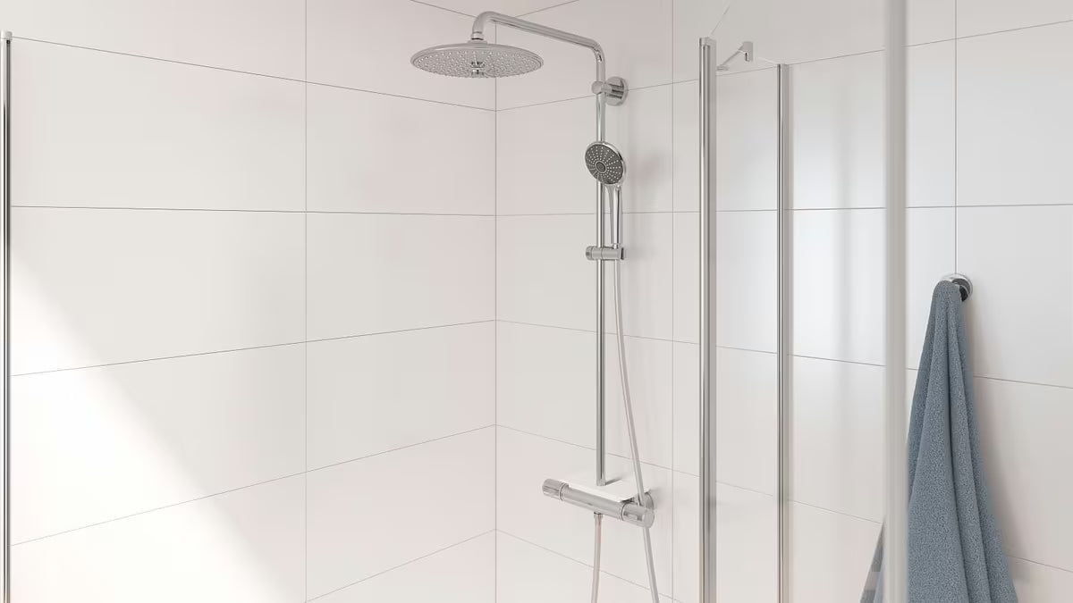 Tuš sustav Grohe Vitalio Joy 260 s termostatskom miješalicom u kromiranoj izvedbi