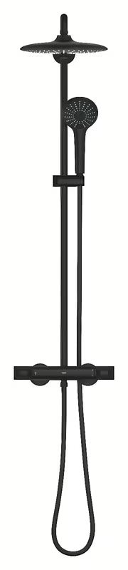 Grohe Vitalio Joy System tuš sustav s termostatskom miješalicom u boji phantom black