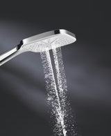 Kromirani ručni tuš Grohe Vitalio 130 SmartActive Cube s tri mlaza i upravljanjem SmartTip