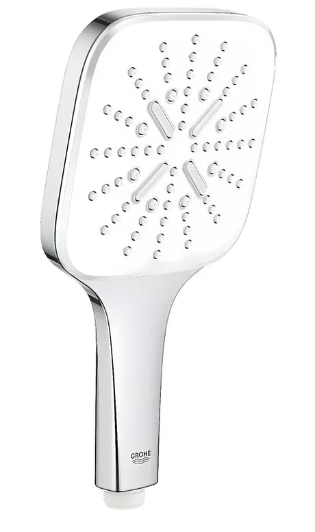 Kromirani ručni tuš Grohe Vitalio 130 SmartActive Cube s tri mlaza i upravljanjem SmartTip