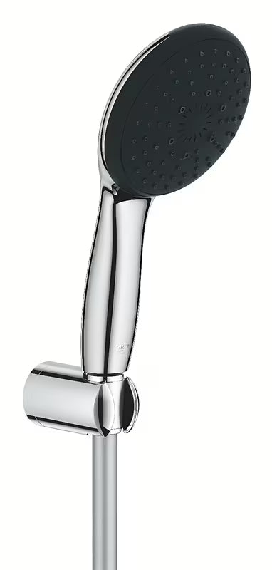 Grohe Vitalio Start set za kadu u krom izvedbi s ručnim tušem, držačem i tuš crijevom 1750 mm.