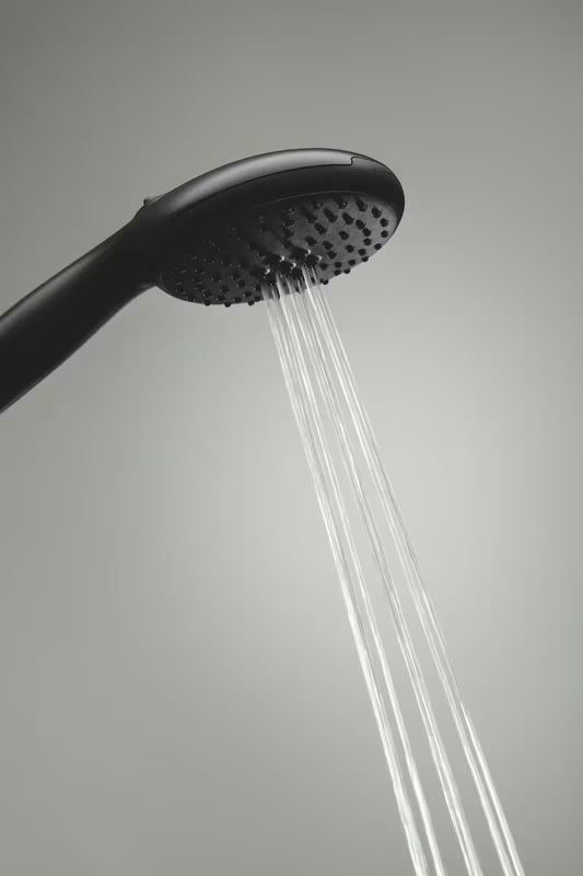 Ručni tuš Grohe Vitalio Start 110 u mat crnoj boji s dva mlaza Rain i Jet