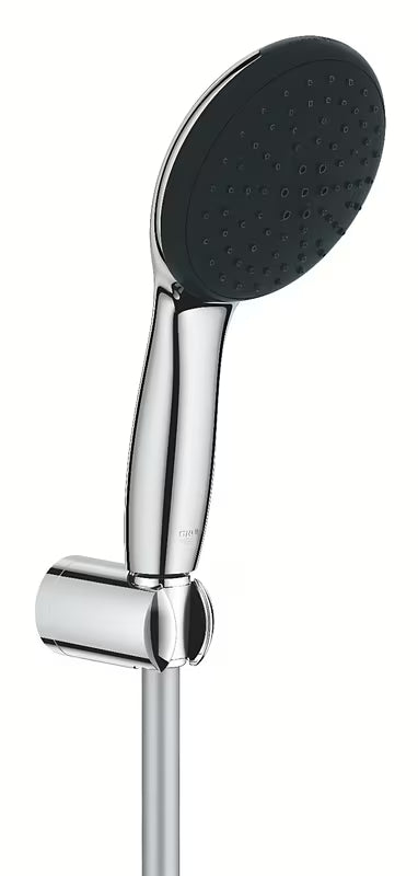 Kromirani kadni tuš set Grohe Vitalio Start s ručnim tušem, crijevom 1750 mm i zidnim držačem