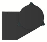 Grohe Vitalio Universal podesivi zidni nosač ručnog tuša u mat crnoj boji