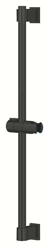 Mat crni tuš šipka Grohe Vitalio Universal s kliznim i zakretnim držačem