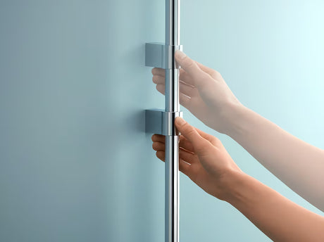 Kromirani tuš šipka Grohe Vitalio Universal s kliznim i zakretnim držačem tuševi