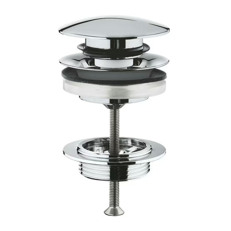 Odvod Grohe pro za umivaonik s klik-klak odvodnim ventilom i površinom Grohe Long-Life.