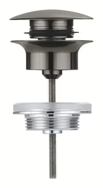 Odvod za umivaonik Grohe u završnoj obradi brushed hard graphite s klik-klak poklopcem