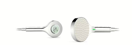 Ručni tuš Hansa Activejet Digital u krom izvedbi s integriranim zaslonom