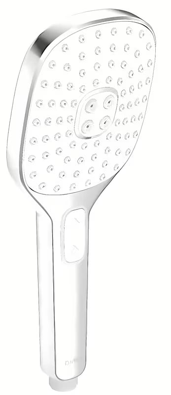 Ručni tuš Hansa Activejet Style u bijeloj/krom izvedbi s tri vrste mlaza