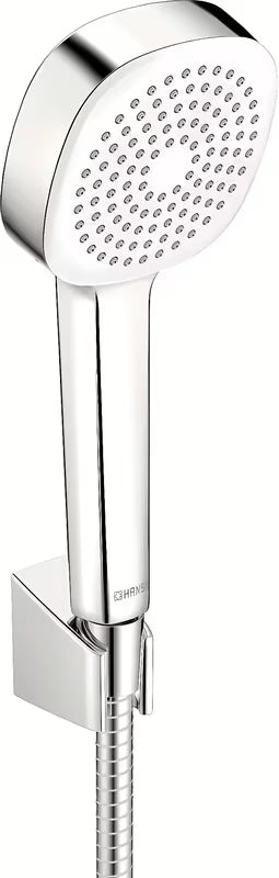 Set za Kadu Hansa Basicjet u kromu s ručnim tušem, crijevom 1500 mm i držačem tuševi