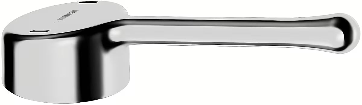 Duga objektna ručica Hansa Medipro s oznakom toplo–hladno pro za jednostavno rukovanje.