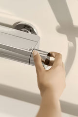 Termostatska zidna miješalica za tuš Hansa Optima u sjajnom kromu bez tuš seta