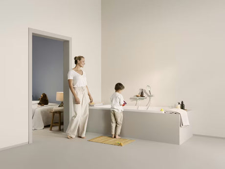 Termostatska zidna miješalica za kadu Hansa Optima u sjajnoj krom izvedbi