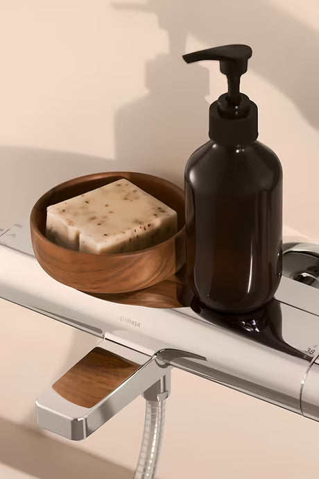 Termostatska zidna miješalica za kadu Hansa Optima u sjajnoj krom izvedbi