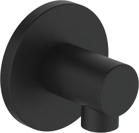 Podžbukni priključak Hansa u crnoj mat završnoj obradi pro modernu kupaonicu