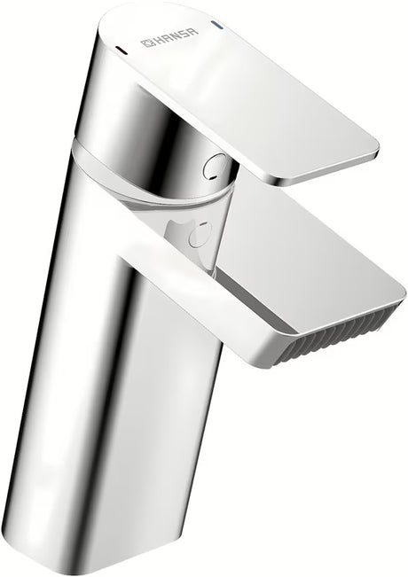 Kromirana jednoručna baterija stojeća miješalica za umivaonik Hansa Stela bez odvodne garniture